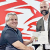 Reeds Spring School Board President Perry Phillips (left) has achieved the Missouri School Boards Association Distinguished Board Member Certification. He’s pictured with Reeds Spring Superintendent Dr. Cody Hirschi (right).