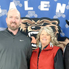 Galena High School Superintendent Dr. Danny Humble, Marcia Moreland and Kelly Hedrick.