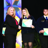 Courtesy Missouri Department of Agricultural
Kylie Evans receiving her certificate of graduation from MAbA.