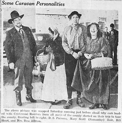 From the Crane Chronicles archives. Caravan on Feb. 10, 1951 to celebrate Stone County's Centennial