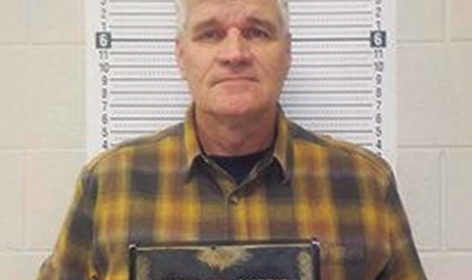 David Lott shown in a 2016 Taney County mugshot.