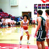 Courtesy of Reeds Spring School District. 
Nathan Mitchell scored 25 points in the Wolves victory over Hollister.